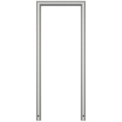 Stainless steel tube hoop |  48 mm | total width 500 mm